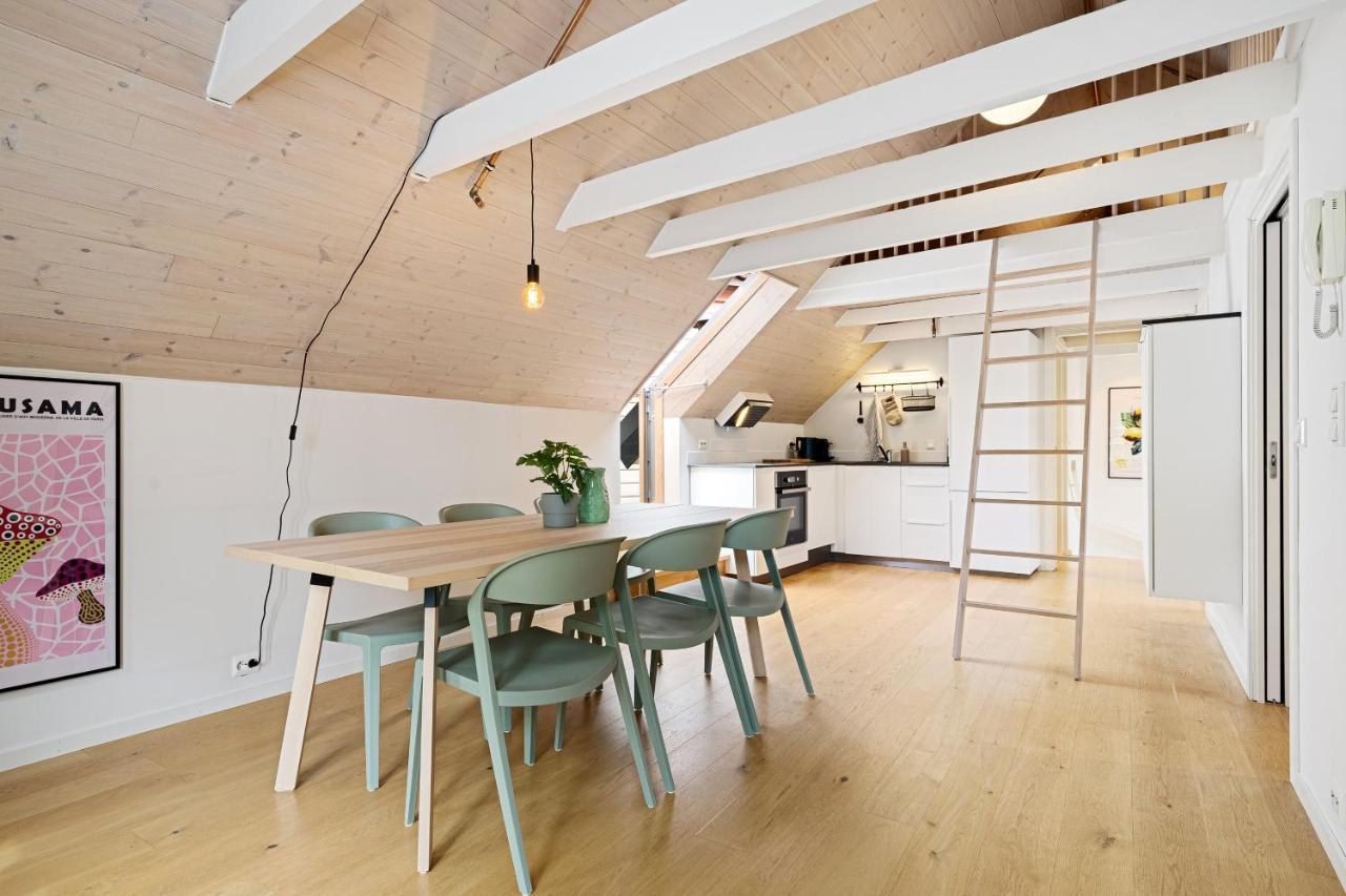 Charming Rooftop Apartment In Heart Of Stavanger Extérieur photo