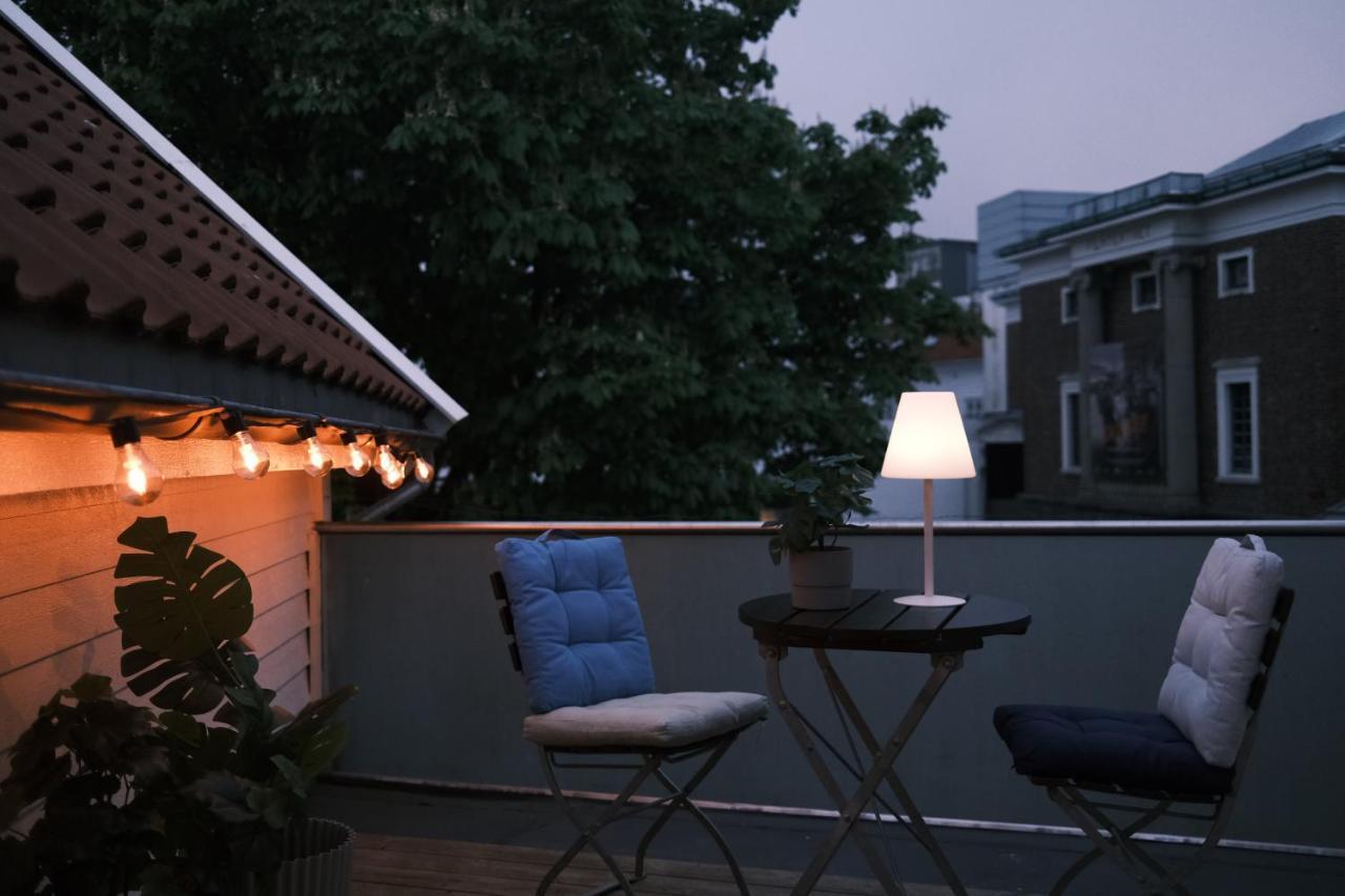 Charming Rooftop Apartment In Heart Of Stavanger Extérieur photo