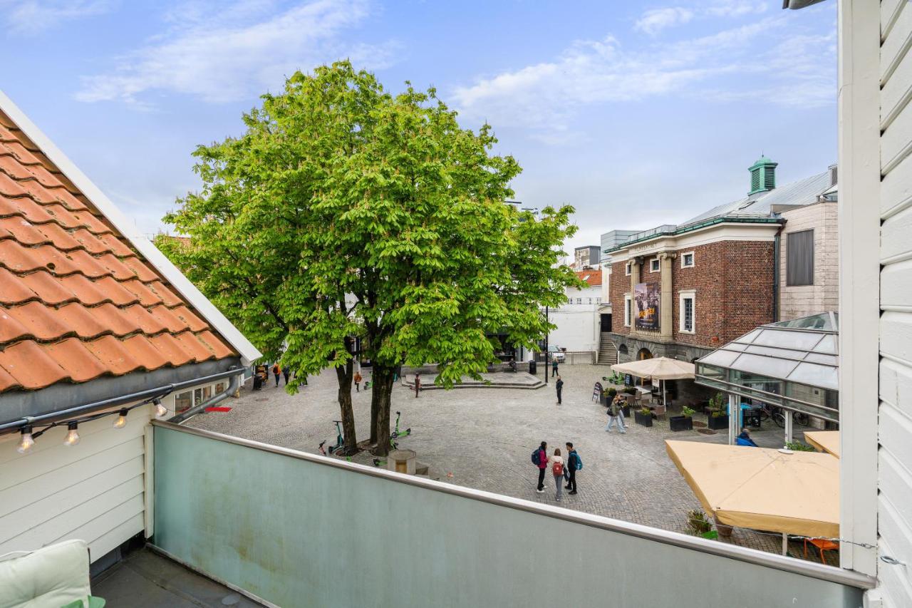 Charming Rooftop Apartment In Heart Of Stavanger Extérieur photo