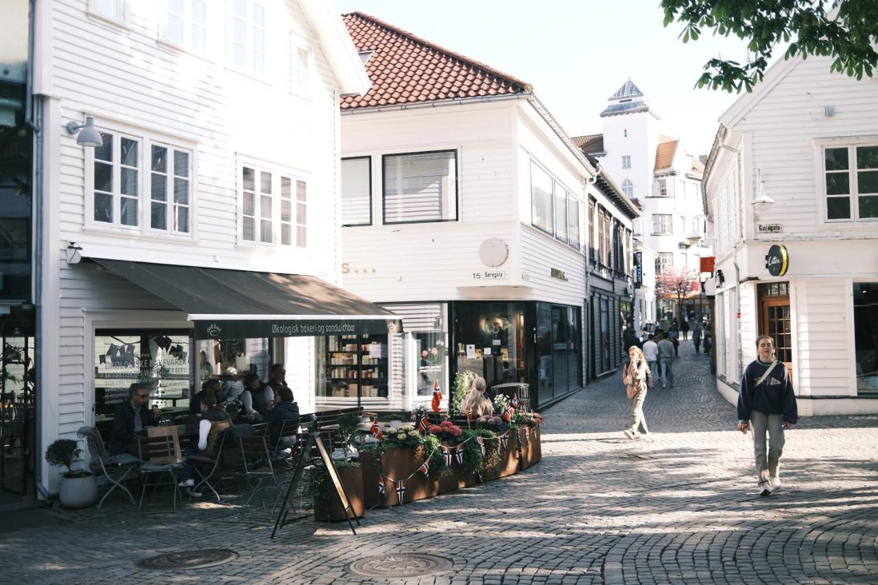 Charming Rooftop Apartment In Heart Of Stavanger Extérieur photo