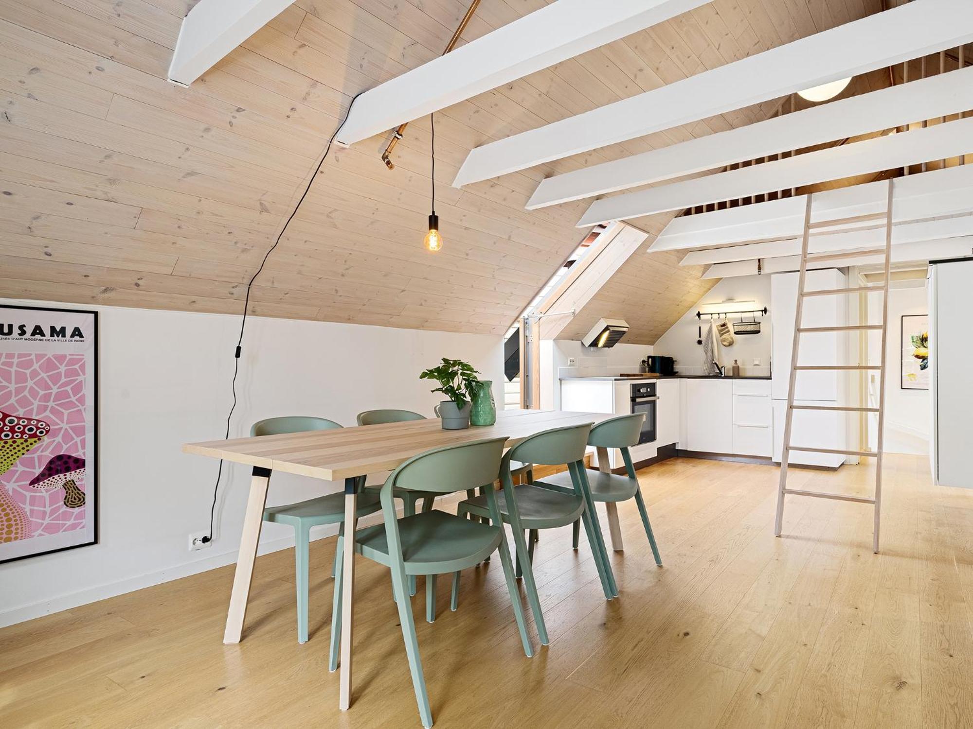 Charming Rooftop Apartment In Heart Of Stavanger Extérieur photo